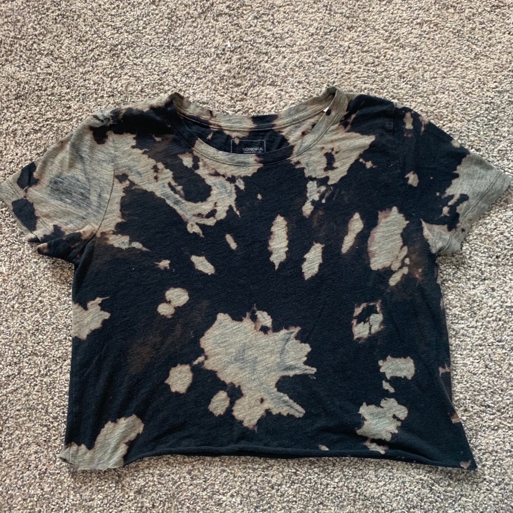 Bleach tie-dye t-shirt
